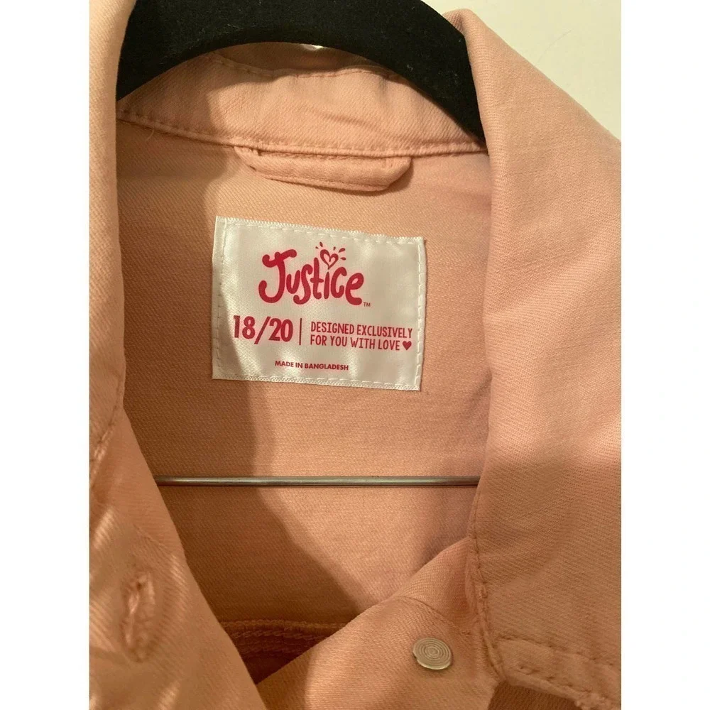 𝅺JUSTICE jean jacket